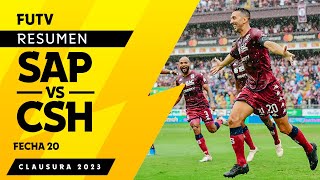 Resumen del juego SAP 2 vs CSH 0  Clausura 2023  Jornada 20 [upl. by Jacki]