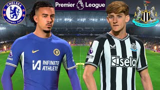 EA FC 24  Chelsea vs Newcastle United  Palmer Jackson Mudryk  Premier League 2324  PS5  4K HDR [upl. by Nauqyt]