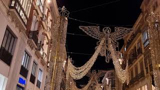 Alumbrado Navidad Calle Larios Málaga 2023 [upl. by Ainyt526]