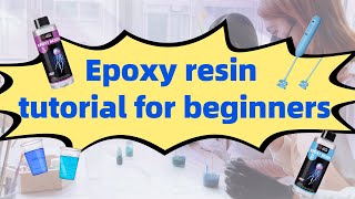 Resin Basics Epoxy resin mixing guide Beginners step by step [upl. by Oijres]