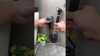 Its more powerful to have a toilet spray gun to flush toilet mate toilet Barrel Mate Airbrush [upl. by Joye]