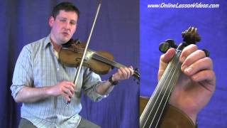 COTTON EYED JOE  Bluegrass Fiddle Lessons by Ian Walsh [upl. by Nylzor]