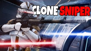 The BEST of the CLONE SNIPERS  Star Wars Battlefront 2 Stream [upl. by Tome]