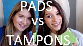 Pads vs Tampons Absorbency Test [upl. by Iaka]