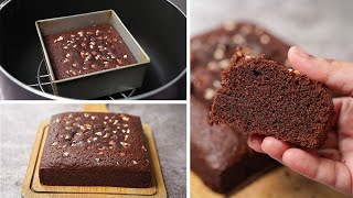 No Egg No Oven Chocolate Suji Cake  Eggless Chocolate Suji Cake Recipe  Yummy [upl. by Eissolf]