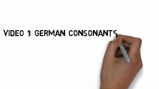 German Pronunciation Video 1 The German Consonants and the IPA [upl. by Cirdek]