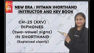 Diphones in shorthand L25 Introduction  very clearly explained Pitman Shorthand video165 [upl. by Liz]