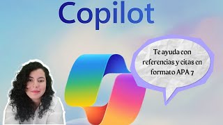 Referencias en APA 7 con Copilot [upl. by Santa]