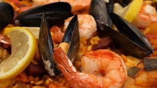 Paella Recipe  How to Make Paella  The Frugal Chef [upl. by Aniger]