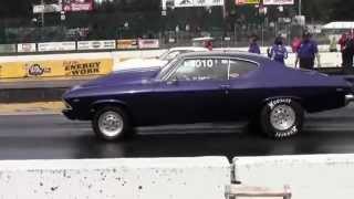 468 Big Block Chevy Chevelle runs 1009 133MPH [upl. by Sorrows641]