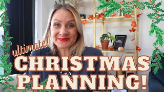 PREPARING FOR CHRISTMAS 2022 ULTIMATE GUIDE TO GETTING ORGANISED FOR CHRISTMAS CHRISTMAS PLANNING [upl. by Amata403]