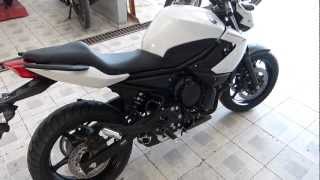 Yamaha XJ6 N 2013  Saindo da concessionária [upl. by Firehs210]