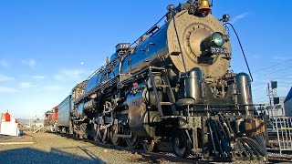 Santa Fe 3751 Steam Locomotive Fullerton Railroad Days [upl. by Cela]