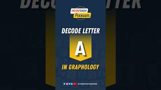 Letter quotAquot in Graphology  Tips on Handwriting Analysis graphology handwritinganalysis lettera [upl. by Ihn196]