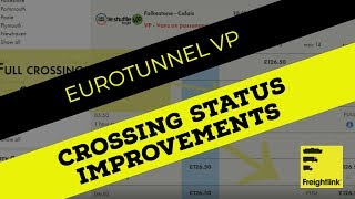 Eurotunnel VP Crossing Status Improvement WalkThrough [upl. by Nossila]