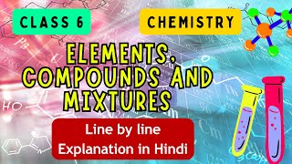 Elements Compounds and Mixtures  ICSE CLASS 6 CHEMISTRY  Full Chapter I UNIQUE E LEARNING [upl. by Imar]