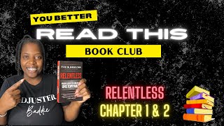 Intro To Being Relentless  Tim Grover Chapter 1 amp 2 Breakdown  You Better Read This Book Club [upl. by Whitson]