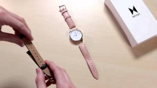 How to Change MVMT Straps  Womens Watches [upl. by Esyle466]