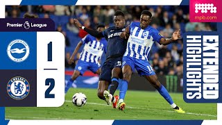 Extended PL Highlights Brighton 1 Chelsea 2 [upl. by Nathanil]