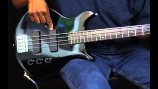 Hamer Slammer Short Scale 4 String Bass Guitar [upl. by Ahseral]