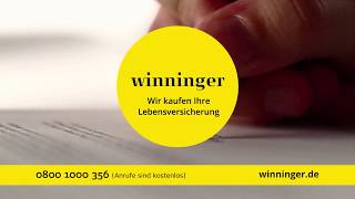 Lebensversicherung verkaufen – Winningerde [upl. by Blood]