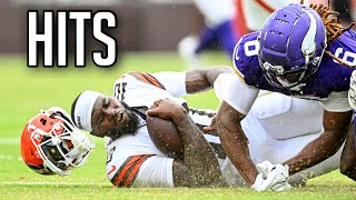 NFL Biggest Hits of Week 2 2024 Preseason [upl. by Neyut]