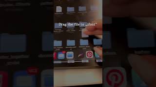 How to install a font 🔡 [upl. by Nohsal]