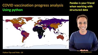 COVID Vaccine analysis using pandas in python Tips Tricks 23 [upl. by Calvert]