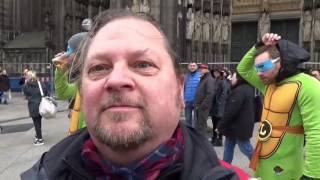 VäterFlashMob Köln 2622017 Dauer 6min [upl. by Rodrick]