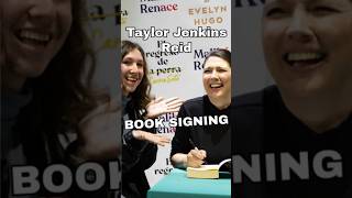 Taylor Jenkins Reid book signing event in Madrid booksigning taylorjenkinsreid daisyjones books [upl. by Atiuqan]