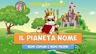 1 IL PIANETA NOME  Nomi comuni e nomi propri [upl. by Flin]