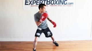 Boxing Footwork Tip  Moving In and Out Faster [upl. by Garceau]