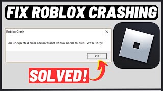 How To Fix Roblox Crashing [upl. by Aicenert703]