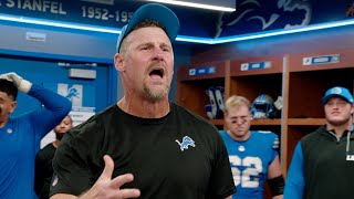 Lions vs Rams postgame locker room celebration [upl. by Heidy]