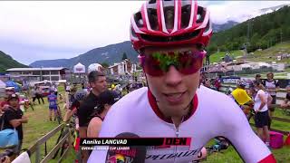 Women s XCO Finals EN – Val di Sole UCI Mountain Bike World Cup 2018 [upl. by Nailuj179]