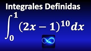 06 Integral definida de una potencia cambio de variable cambio en límites de integración [upl. by Clerk]