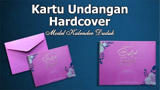 Kartu Undangan Design Kalender Duduk [upl. by Rehposirhc480]