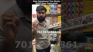 Raja Rajeshwari Fire Works 365 Days Hyderabad Cheapest Crackers in Hyderabad fireworks crackers [upl. by Willey]