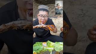 RIBS MUKBANG short food mukbang food eating trending viralfood viralshort [upl. by Boehike]