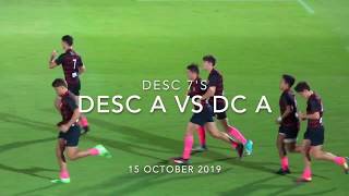 DESC A vs DC A DESC 7s 2019 [upl. by Owain]