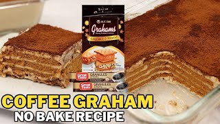 Coffee Graham Float Cake  5 Ingredients Only [upl. by Kristie719]