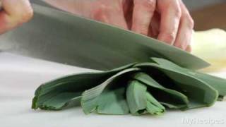 How To Prepare Leeks [upl. by Beore]