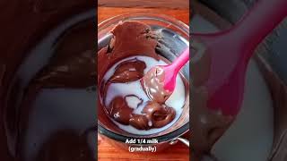 Best Chocolate Ganache Recipe Without Cream chocolateganacherecipe Shorts Youtubeshorts [upl. by Kcirrag]