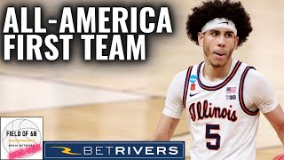 Andre Curbelo Illinois point guard is a FIRST TEAM ALLAMERICAN The Field of 68 AFTER DARK [upl. by Duston]