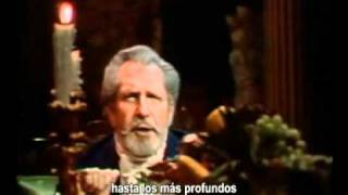 El barril de amontillado Edgar Allan Poe por Vincent Price  Sub Español [upl. by Nasus]