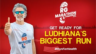 RG Marathon 40 Run For Health with Milind Soman [upl. by Matless]