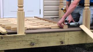 How to Install Deck Spindles from SampL Spindles [upl. by Naneik]