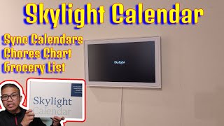 Skylight Digital Calendar  Wall Mount amp Stand Install [upl. by So]