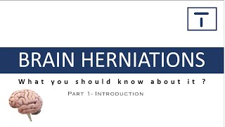 BRAIN HERNIATIONS 14 Introduction [upl. by Adriel]