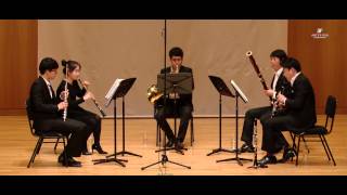 Artsylvia Chamber Music Audition 2014Ravel Le Tombeau de Couperin2 mov1st Vere Woodwind Quintet [upl. by Southard591]